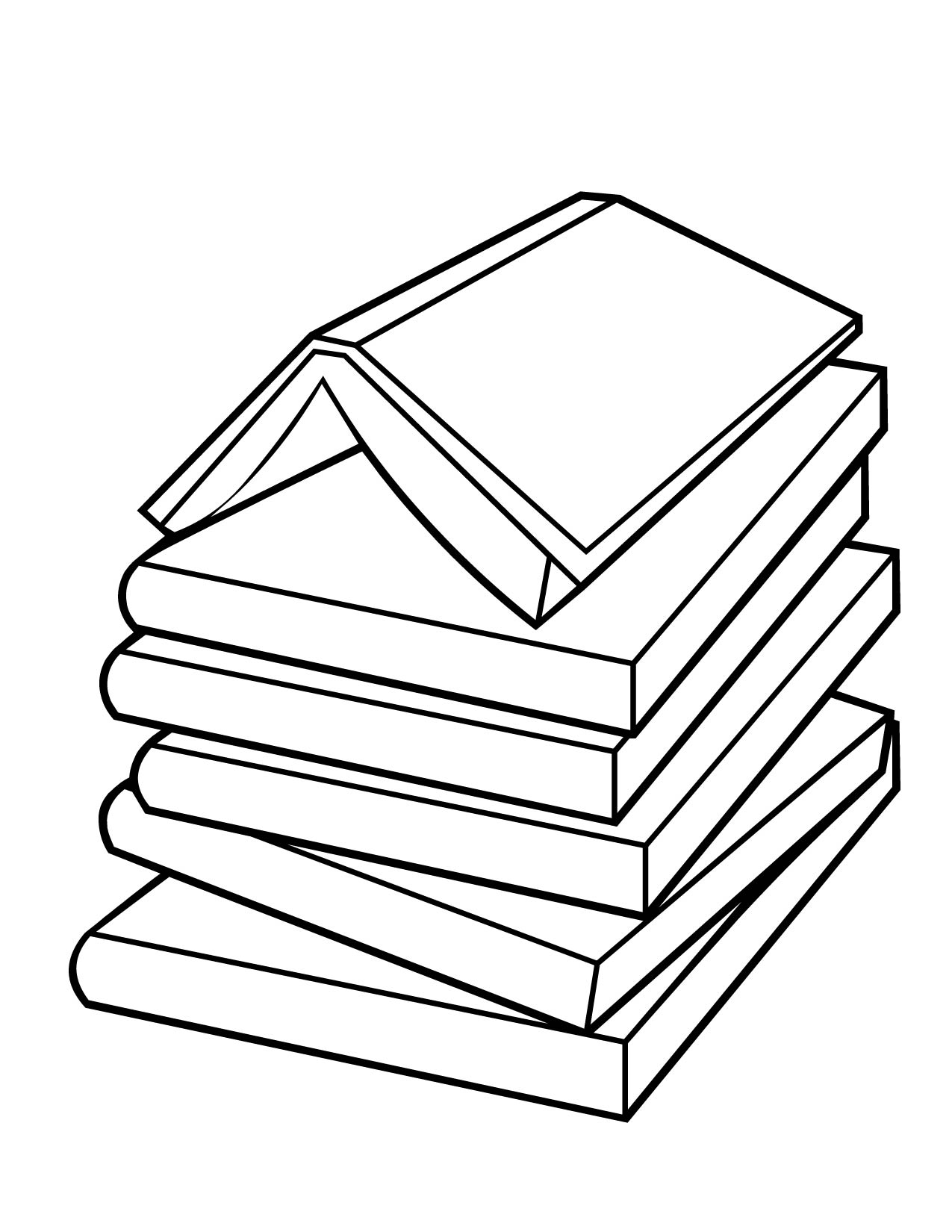 55 Coloring Pictures Of A Book 12