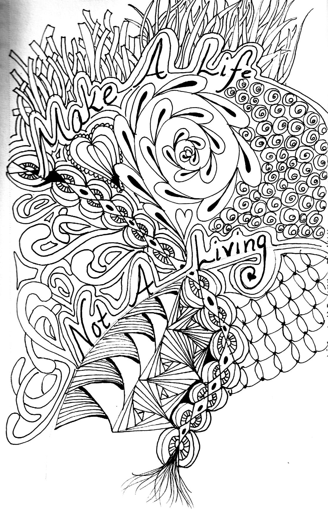 55 Coloring Pictures Of A Book 20