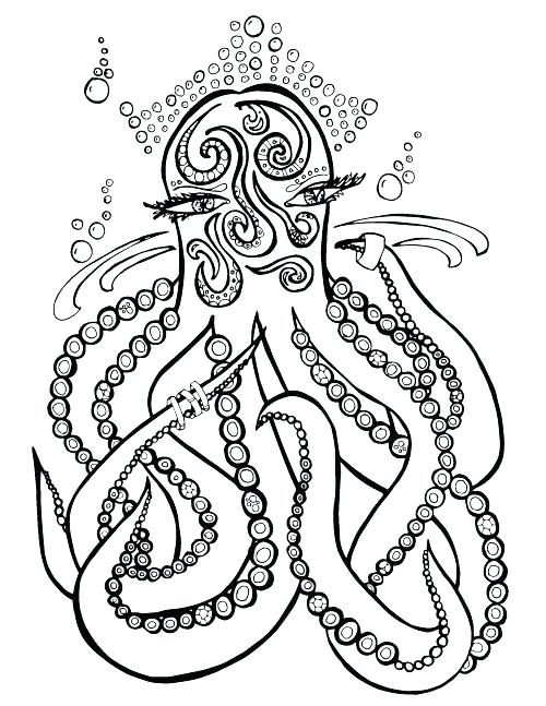 75 Beach Themed Coloring Pages 42