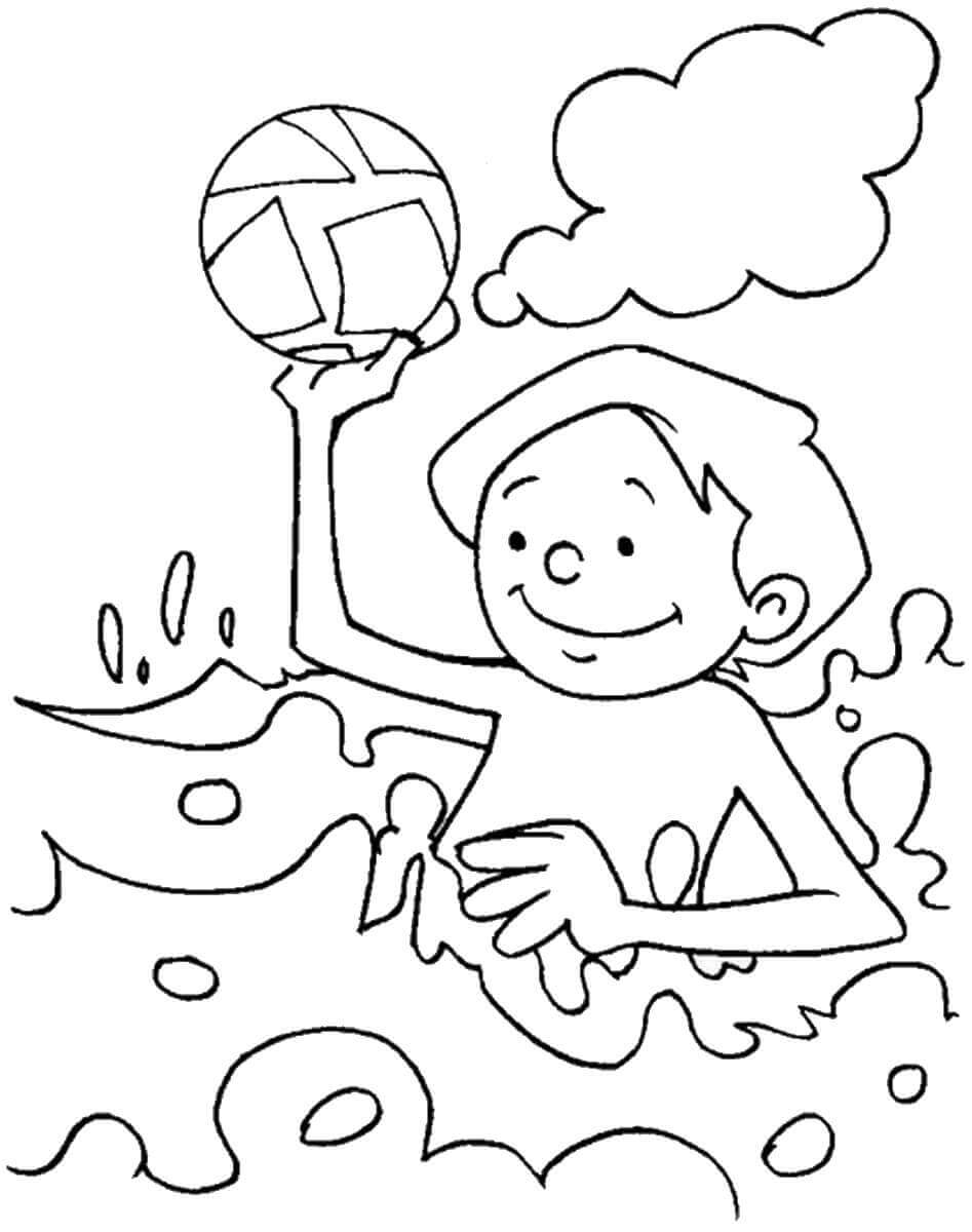 75 Beach Themed Coloring Pages 57