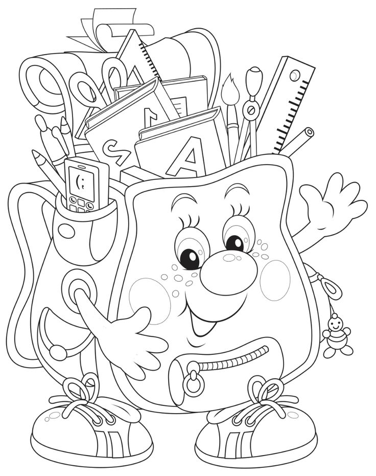 Coloring Pages Back To School 101