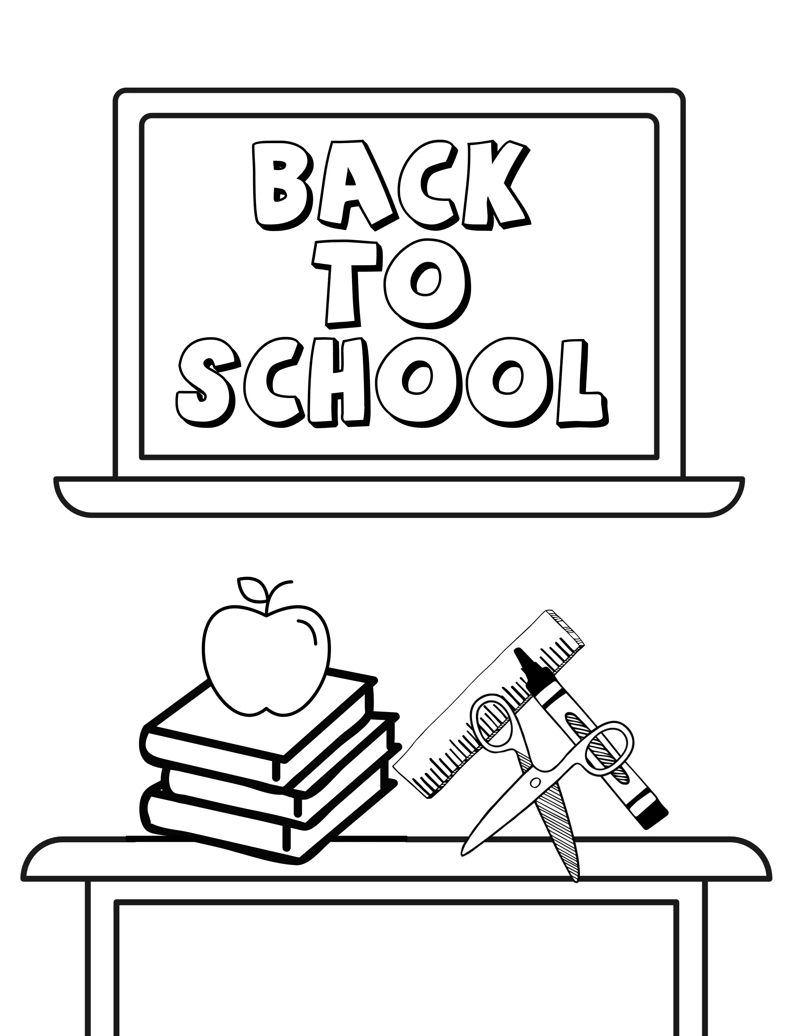 Coloring Pages Back To School 104