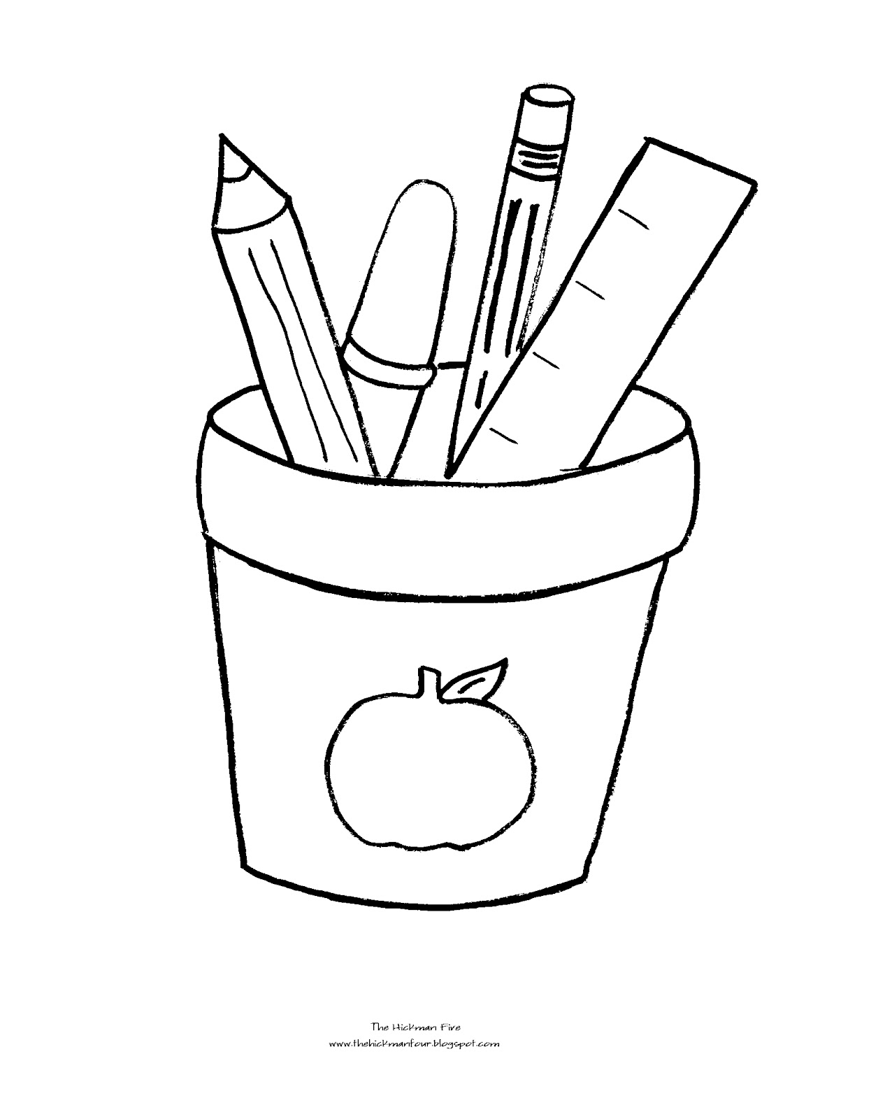 Coloring Pages Back To School 114