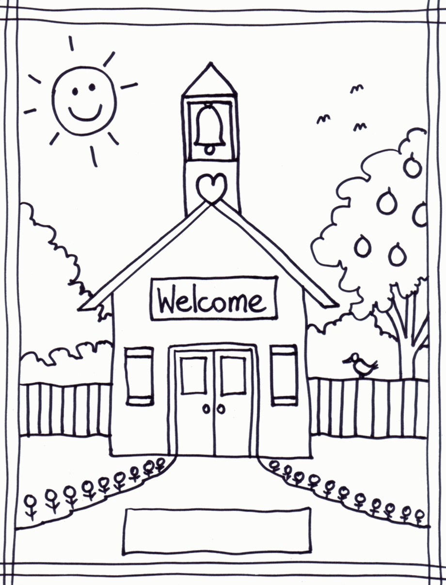 Coloring Pages Back To School 121