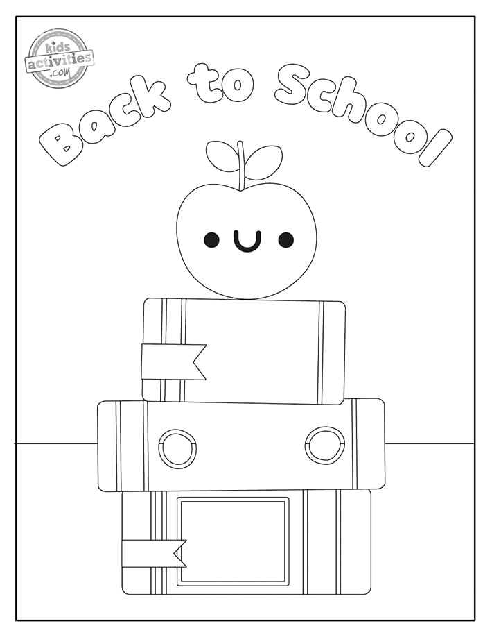 Coloring Pages Back To School 128