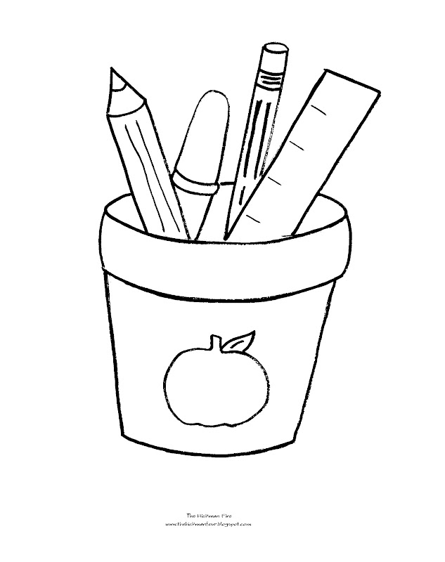 Coloring Pages Back To School 143