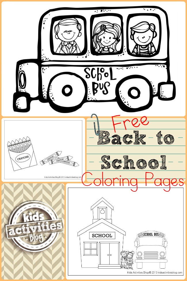 Coloring Pages Back To School 145