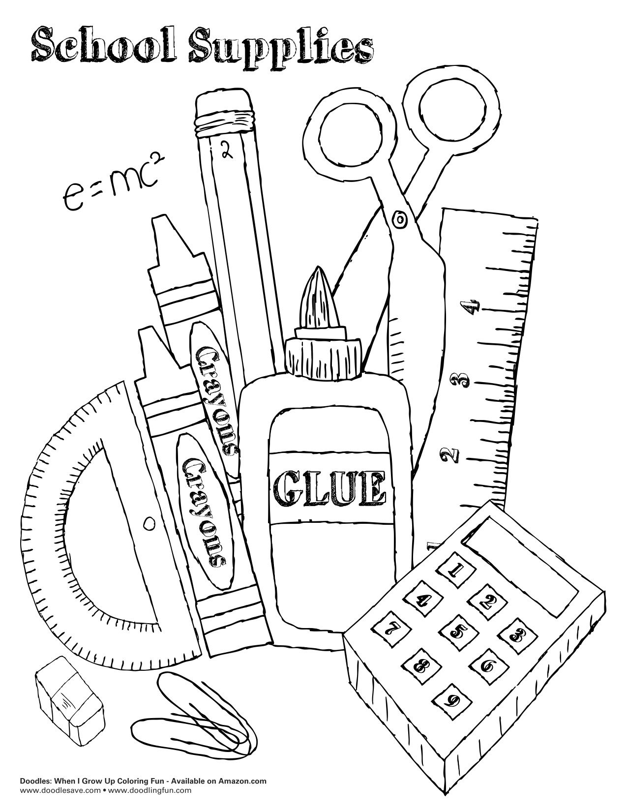 Coloring Pages Back To School 148