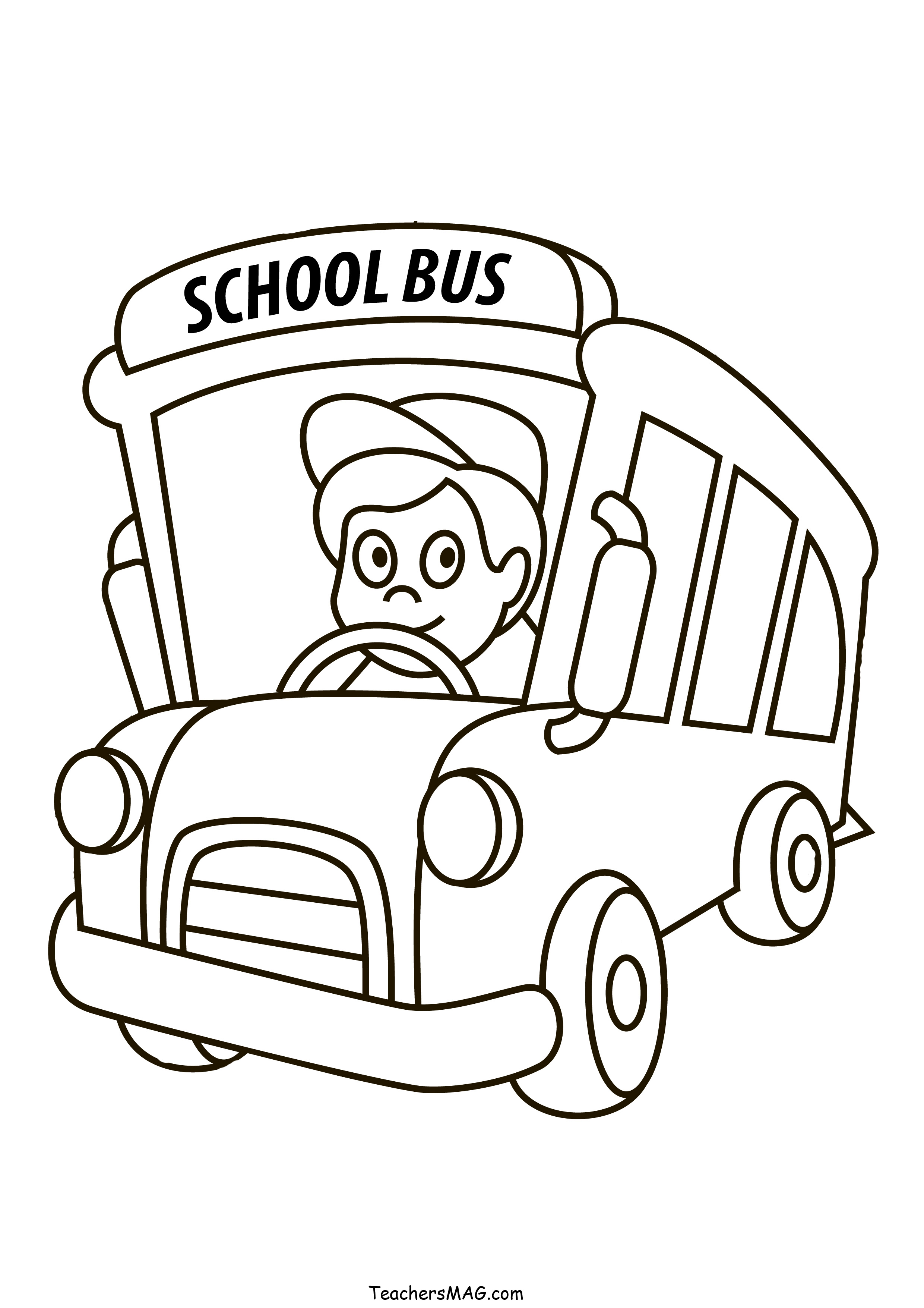 Coloring Pages Back To School 151