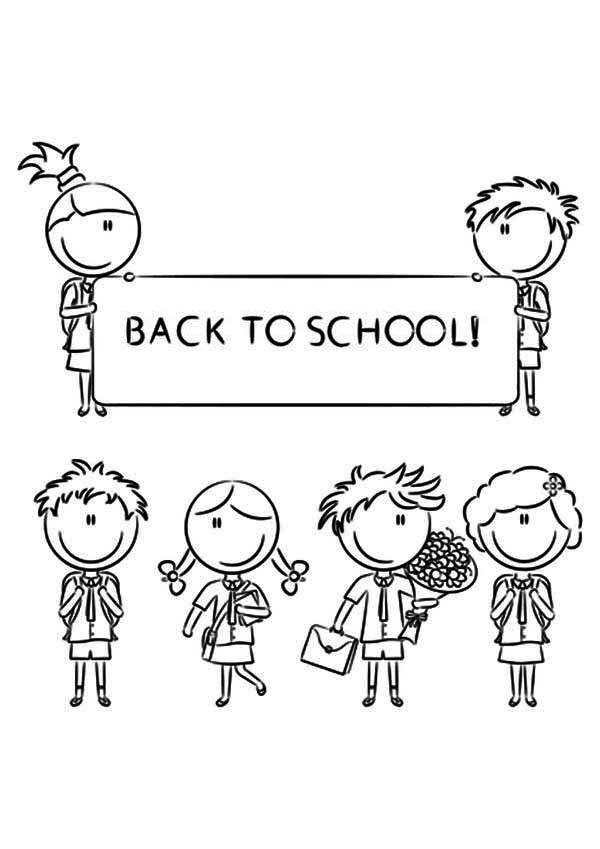 Coloring Pages Back To School 153