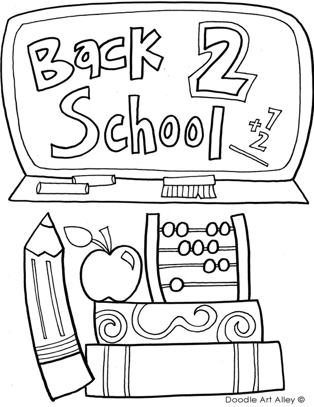 Coloring Pages Back To School 157