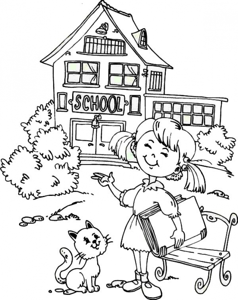 Coloring Pages Back To School 158