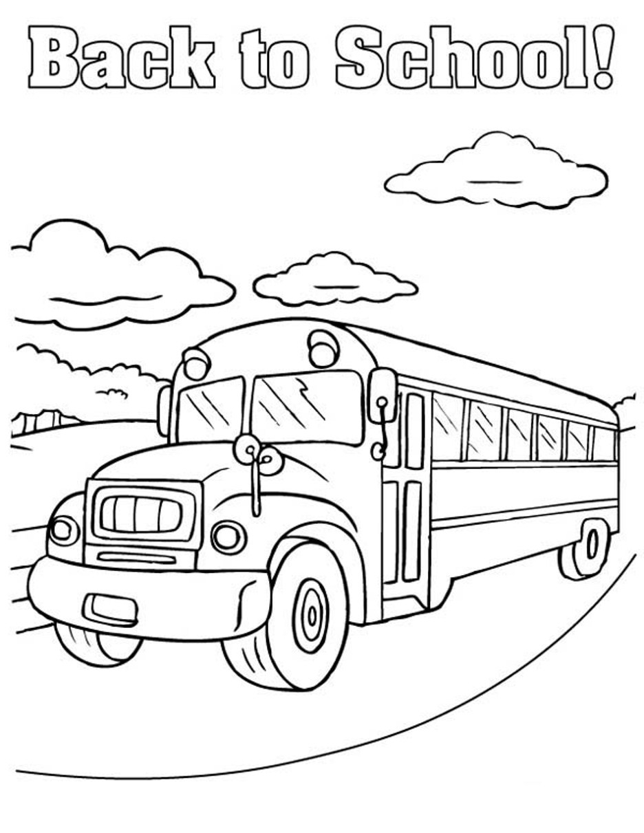 Coloring Pages Back To School 160