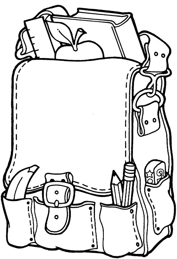 Coloring Pages Back To School 162