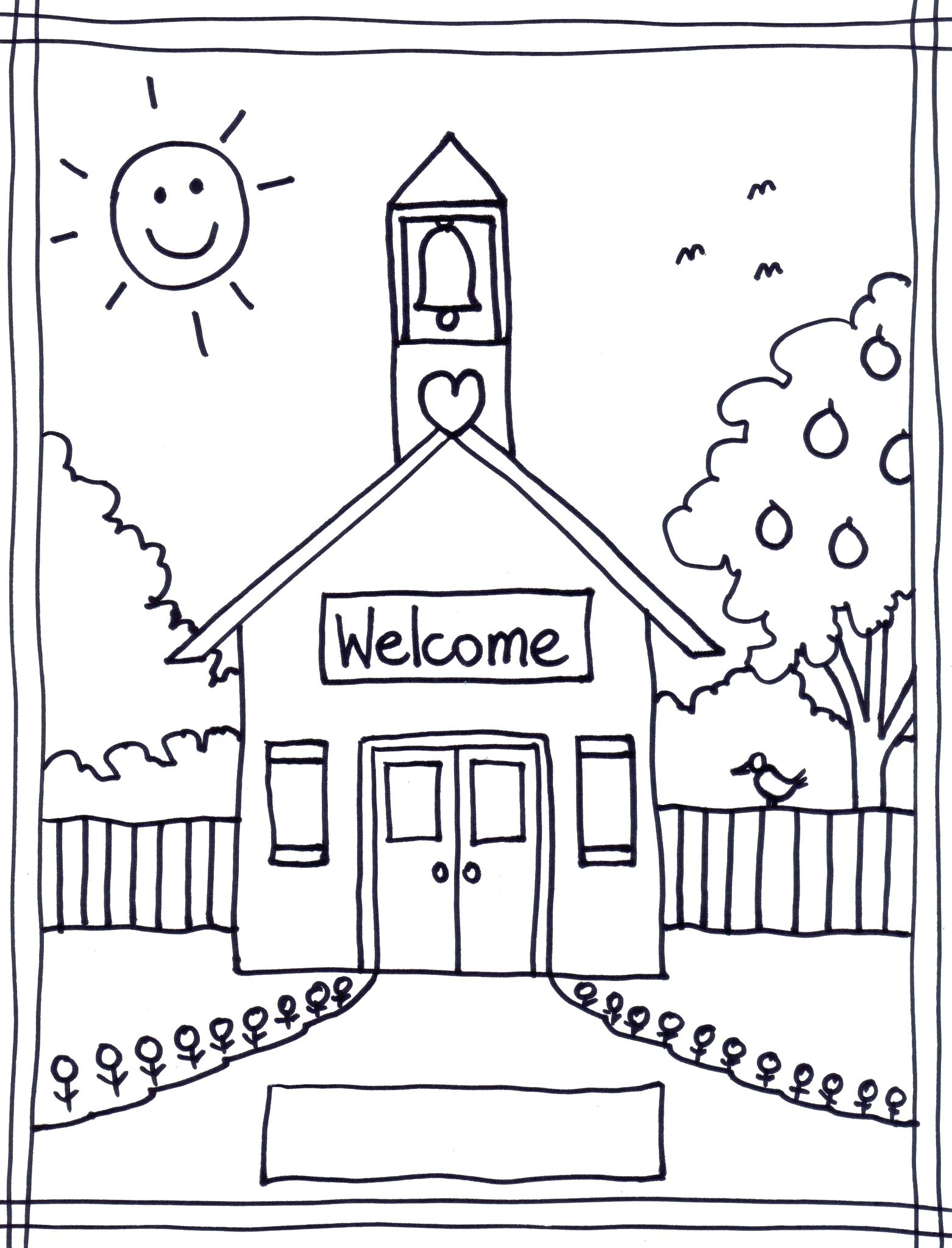 Coloring Pages Back To School 173