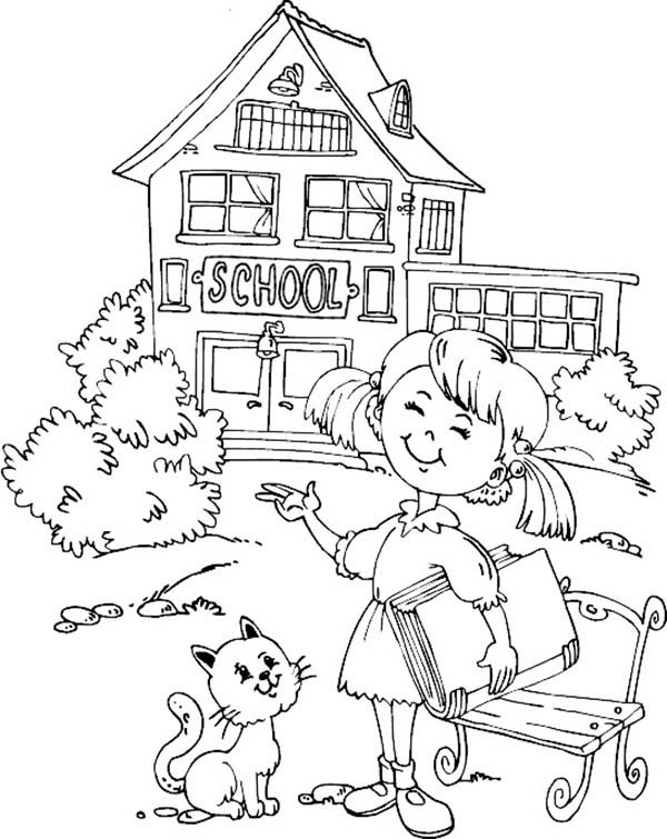 Coloring Pages Back To School 176