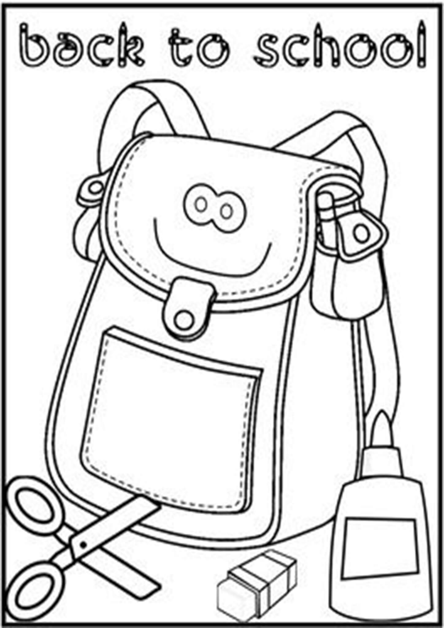 Coloring Pages Back To School 180