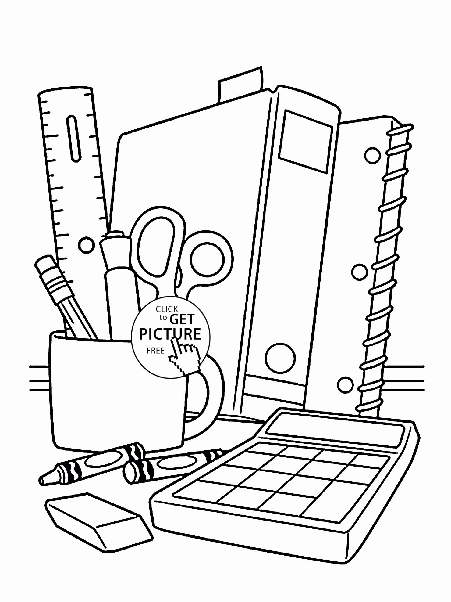 Coloring Pages Back To School 181