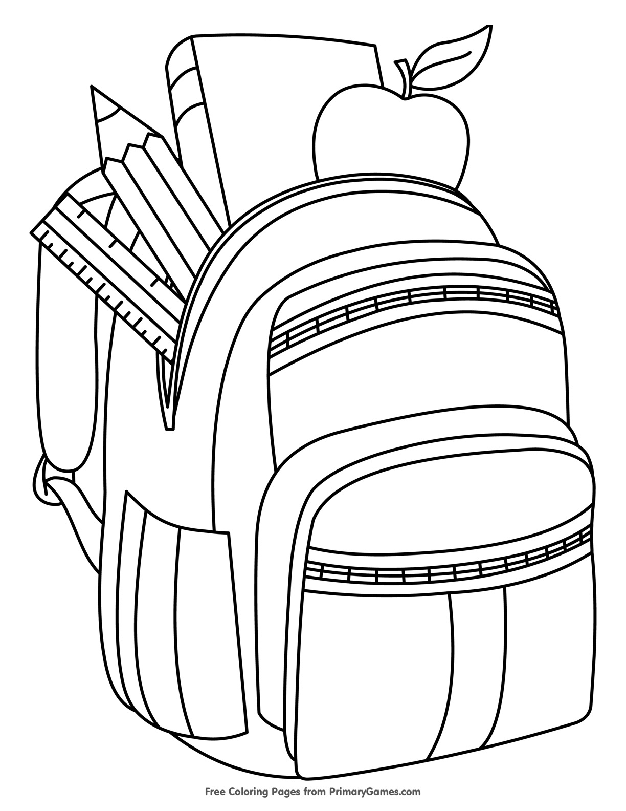 Coloring Pages Back To School 183