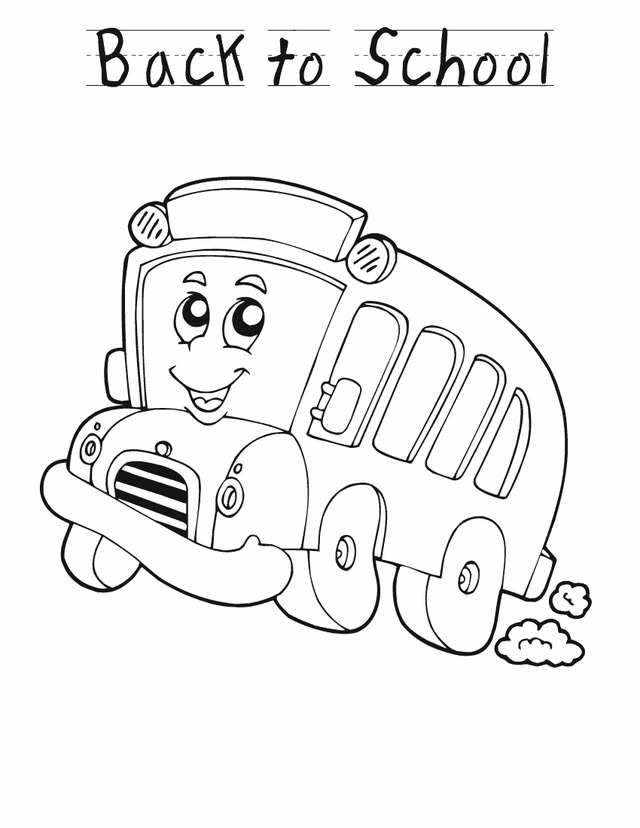 Coloring Pages Back To School 184