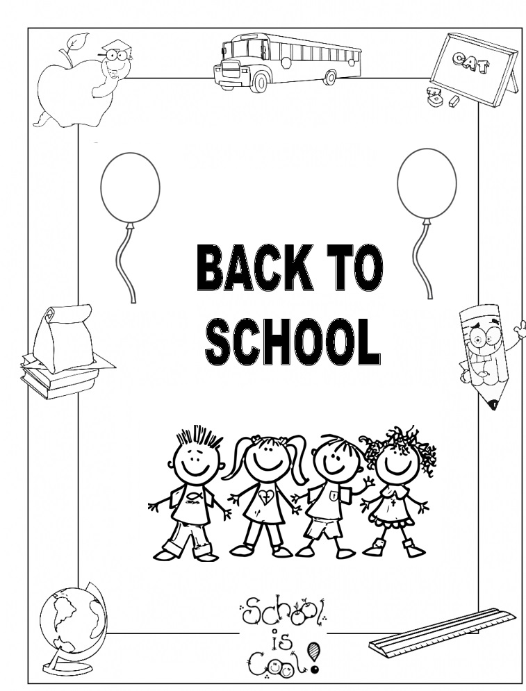 Coloring Pages Back To School 185