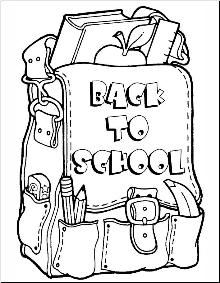 Coloring Pages Back To School 186