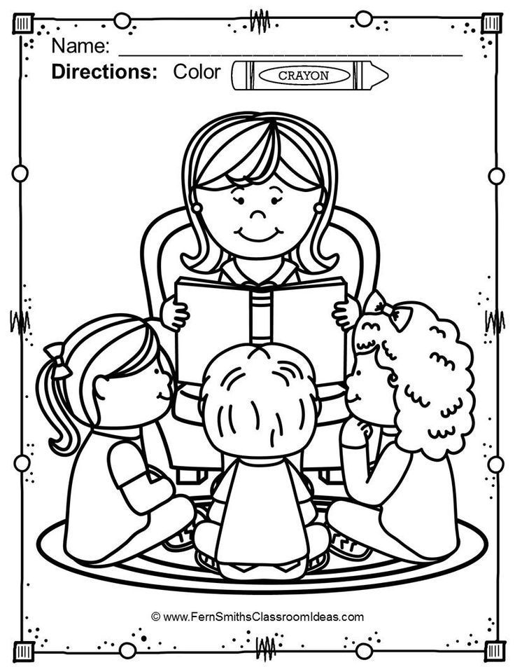 Coloring Pages Back To School 187