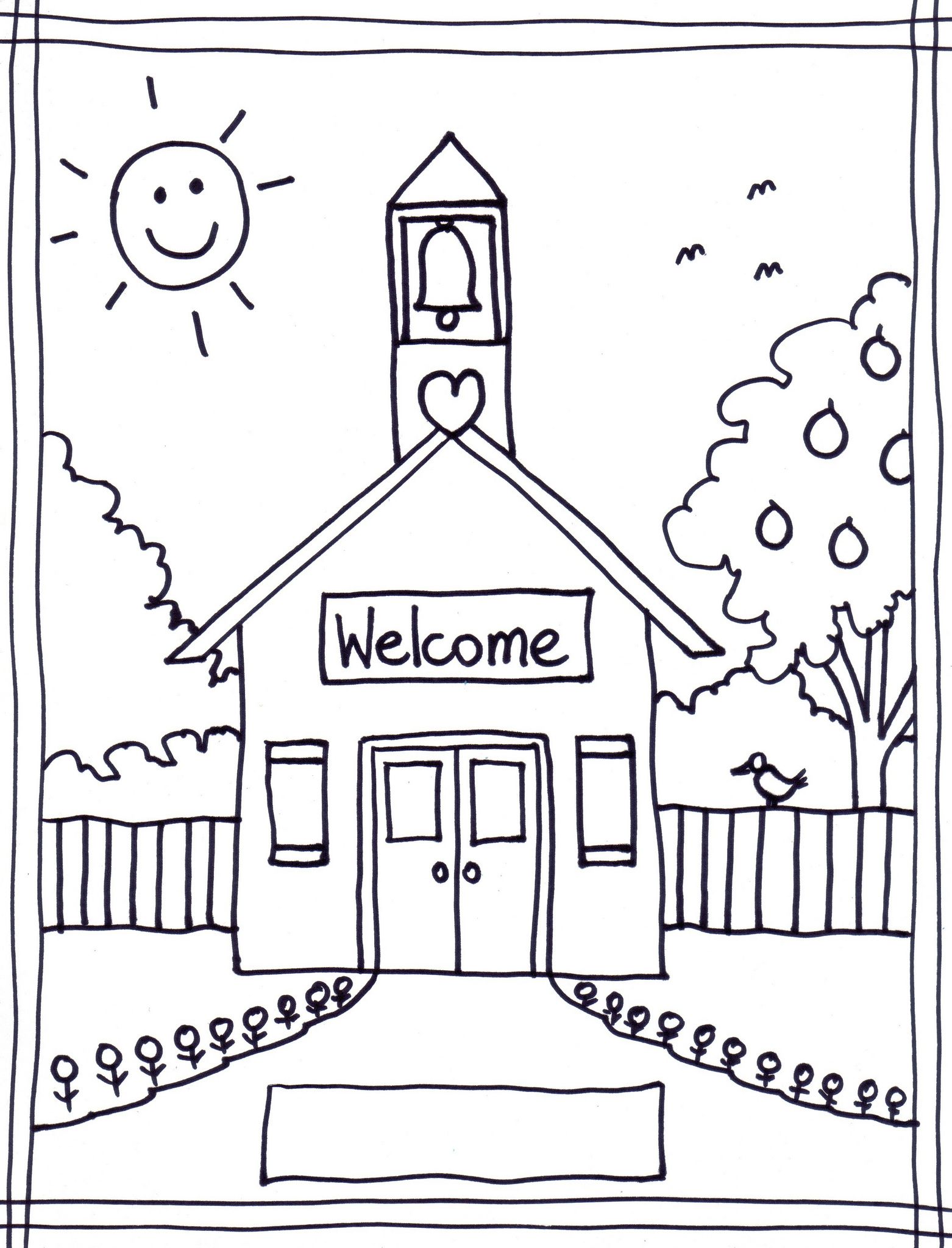 Coloring Pages Back To School 191