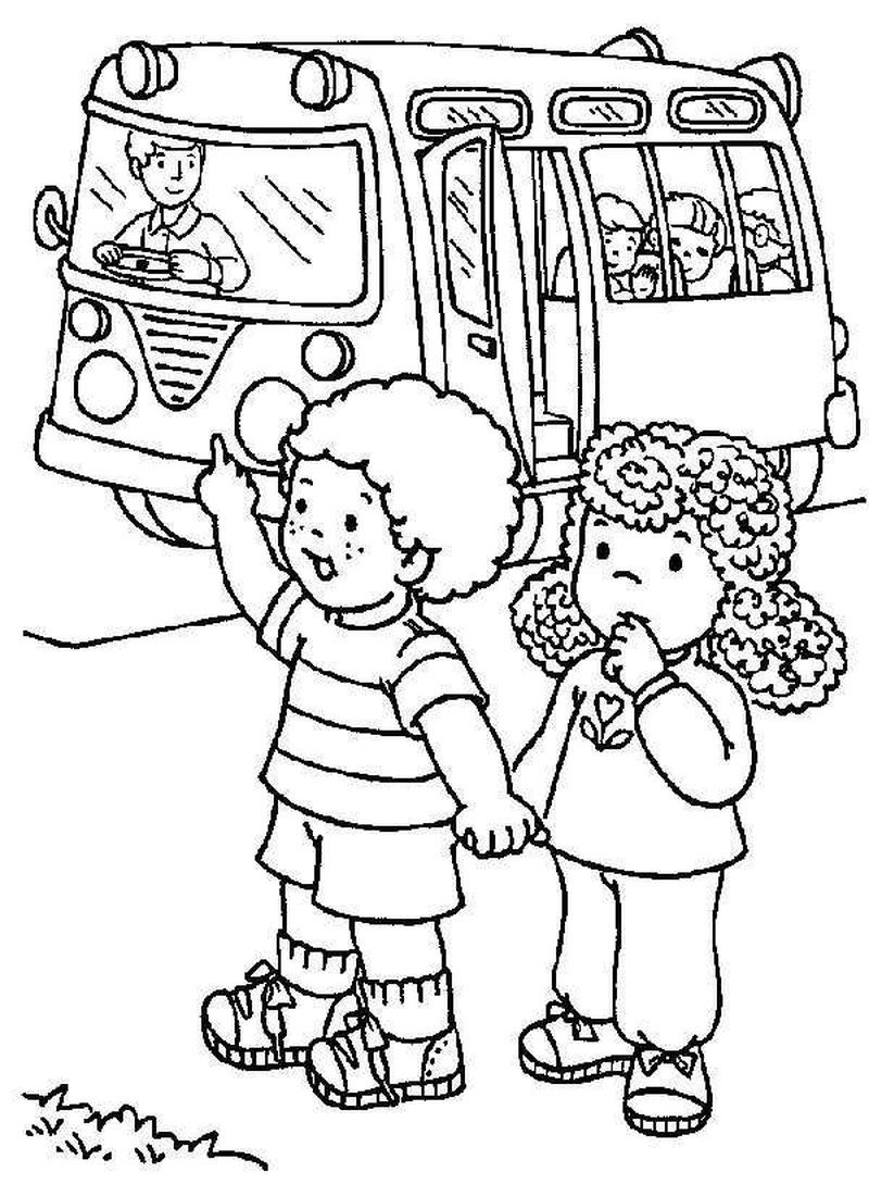 Coloring Pages Back To School 198