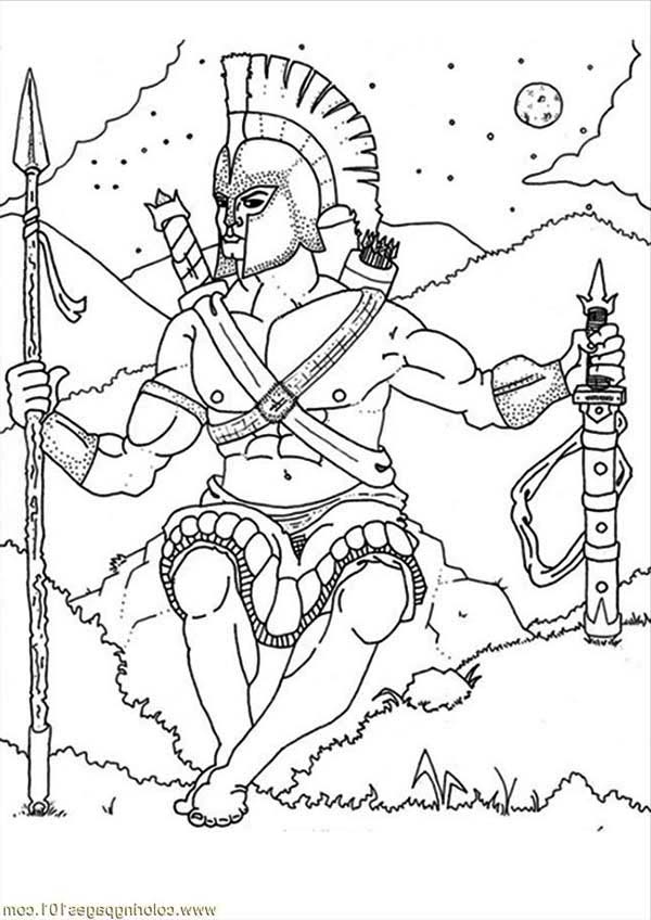 Coloring Pages Of Greek Gods 16