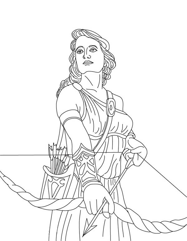 Coloring Pages Of Greek Gods 17