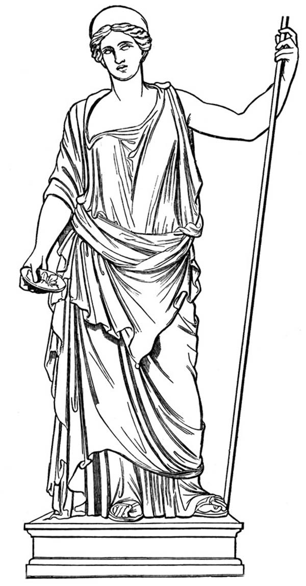 Coloring Pages Of Greek Gods 20