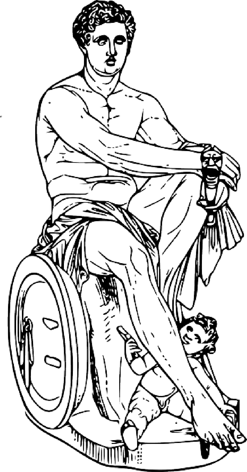 Coloring Pages Of Greek Gods 34