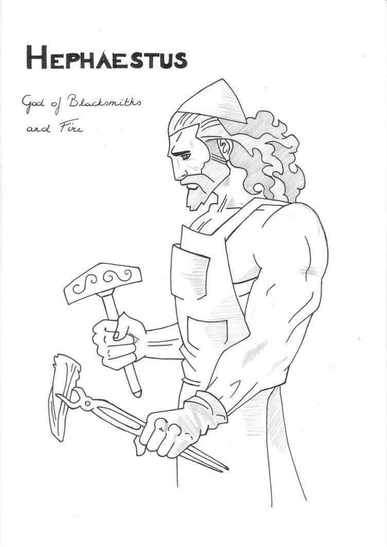 Coloring Pages Of Greek Gods 35