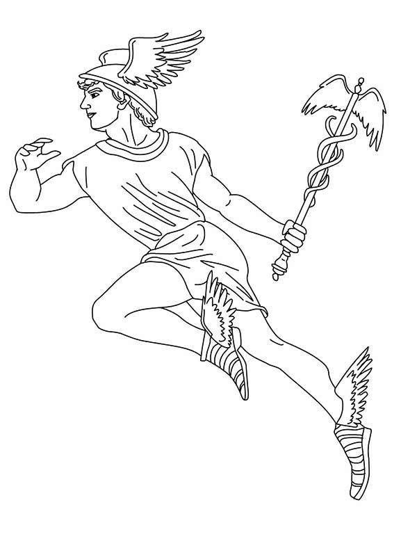 Coloring Pages Of Greek Gods 46