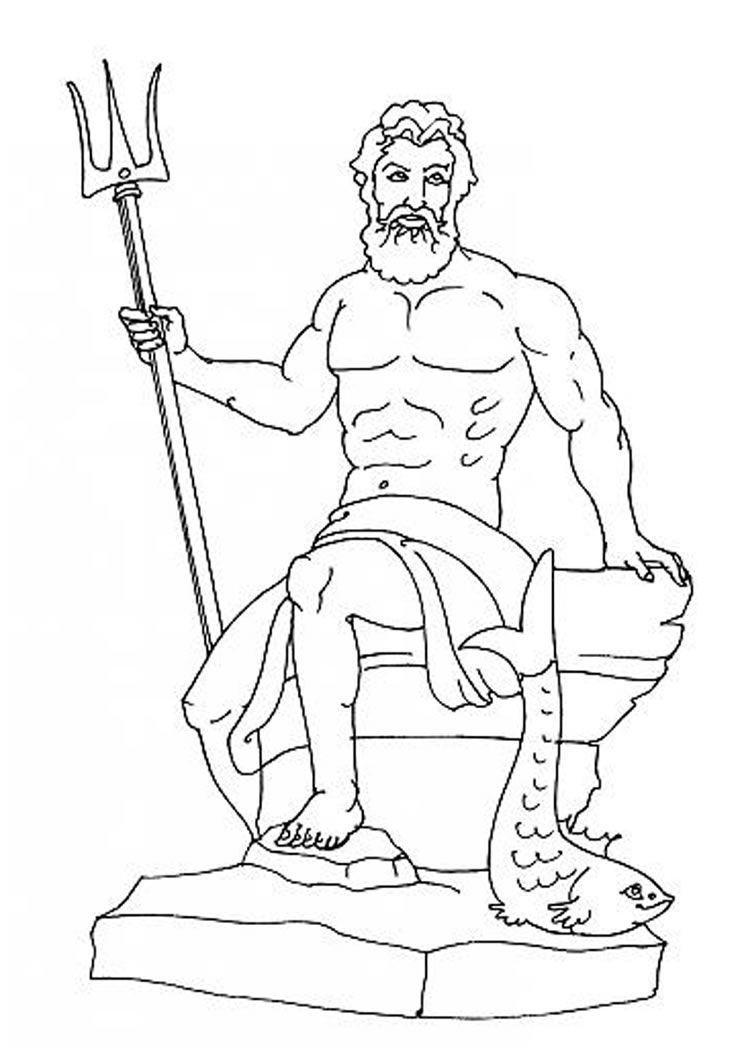 Coloring Pages Of Greek Gods 48