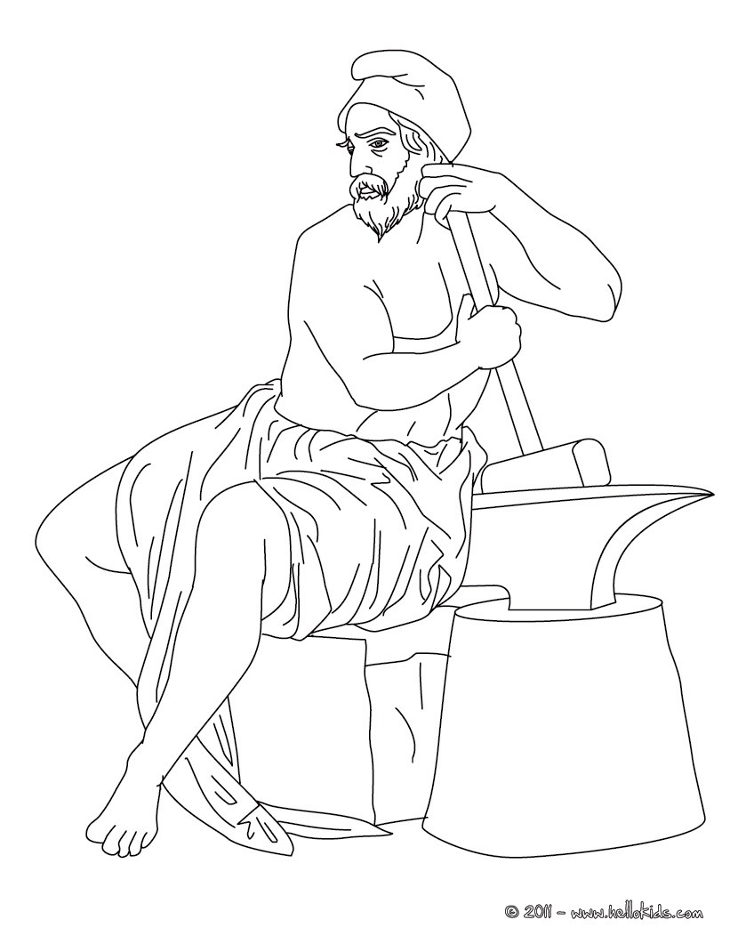 Coloring Pages Of Greek Gods 56