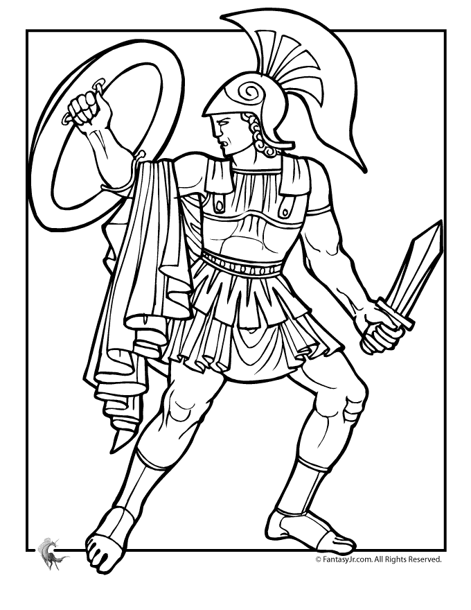 Coloring Pages Of Greek Gods 71