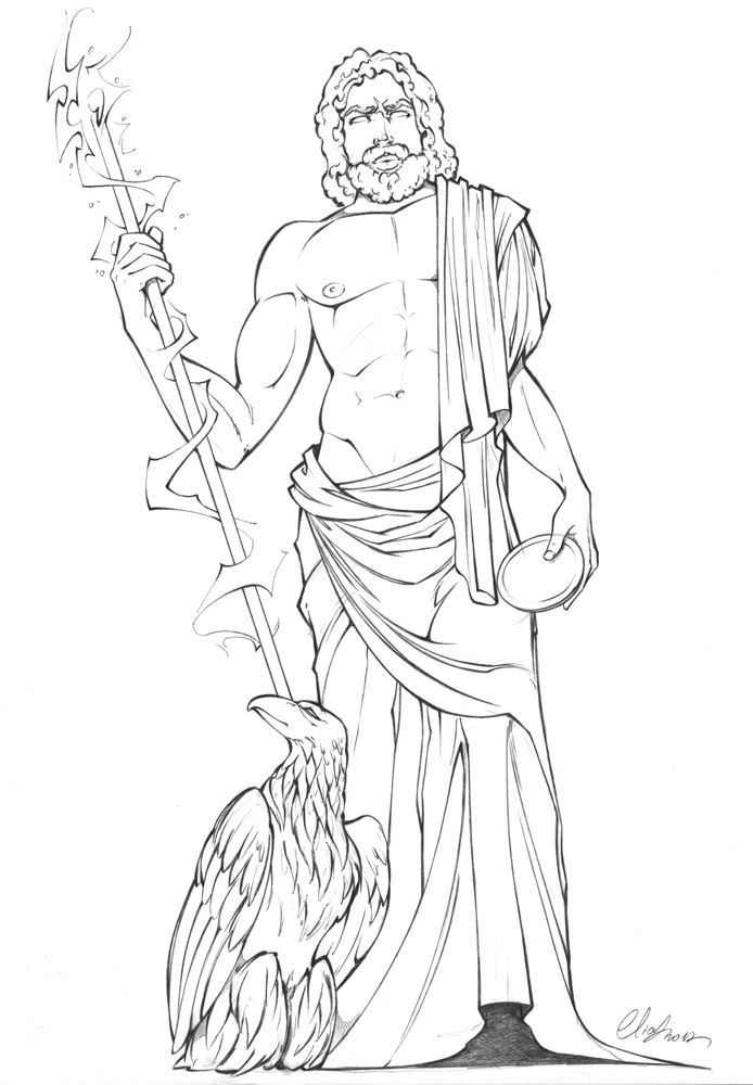 Coloring Pages Of Greek Gods 81