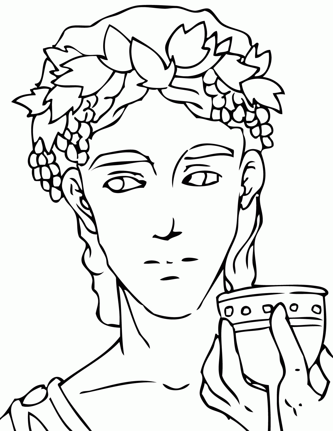 Coloring Pages Of Greek Gods 82