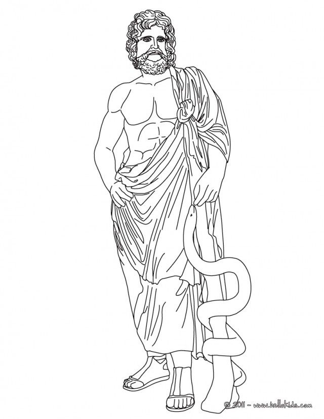 Coloring Pages Of Greek Gods 83