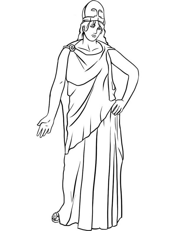 Coloring Pages Of Greek Gods 84