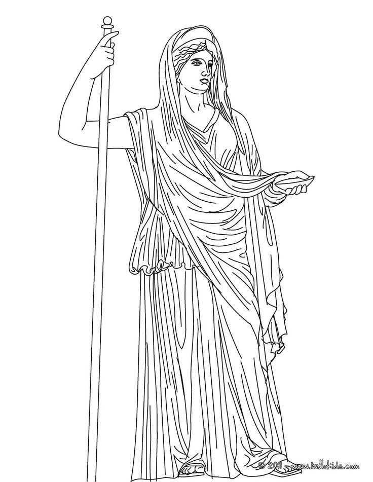 Coloring Pages Of Greek Gods 88