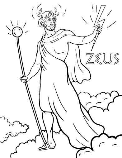 Coloring Pages Of Greek Gods 89