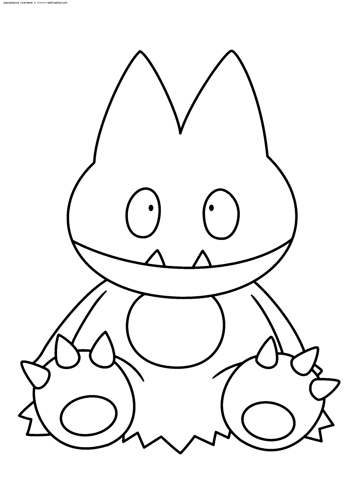 Cubone Coloring Page 100