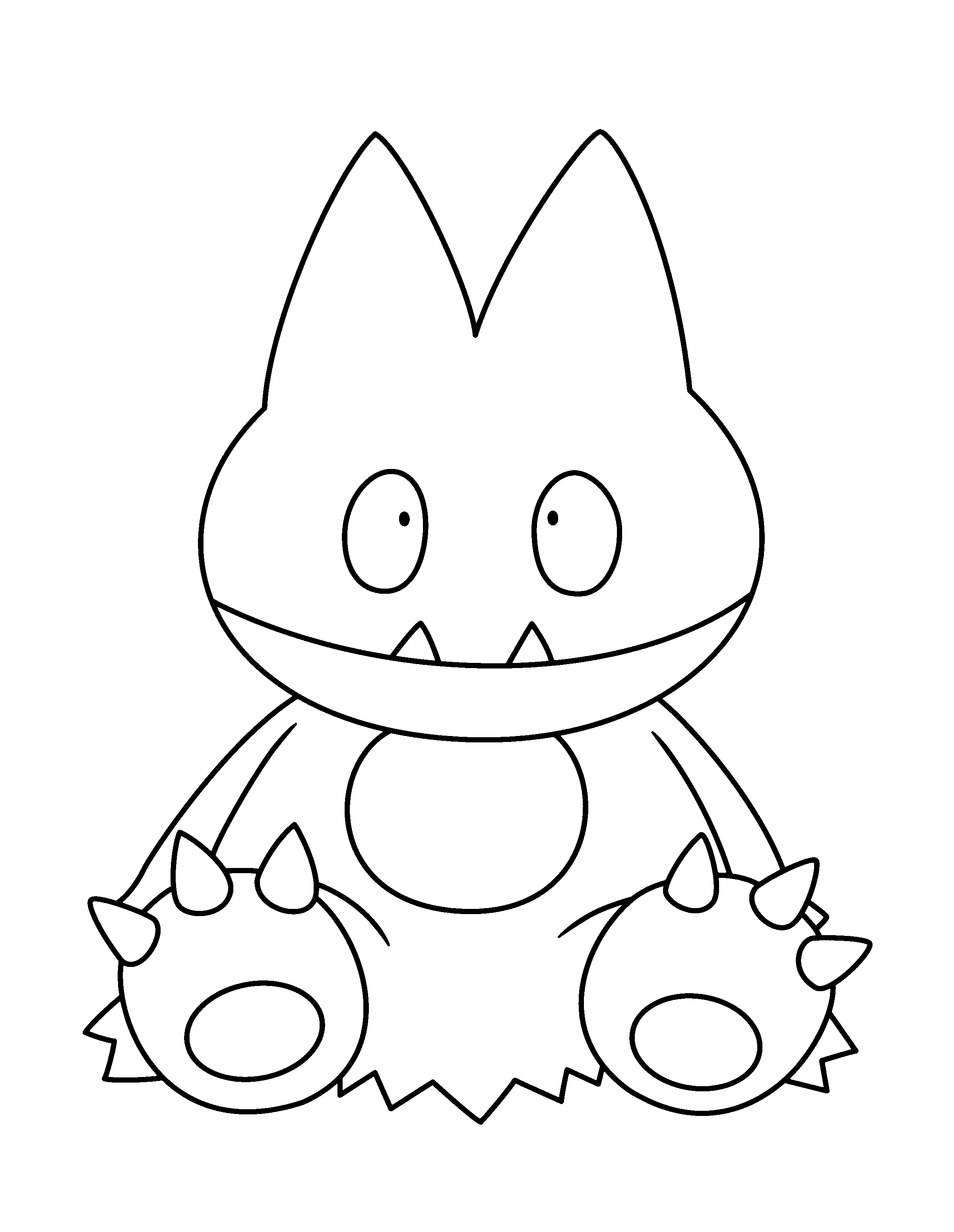 Cubone Coloring Page 49