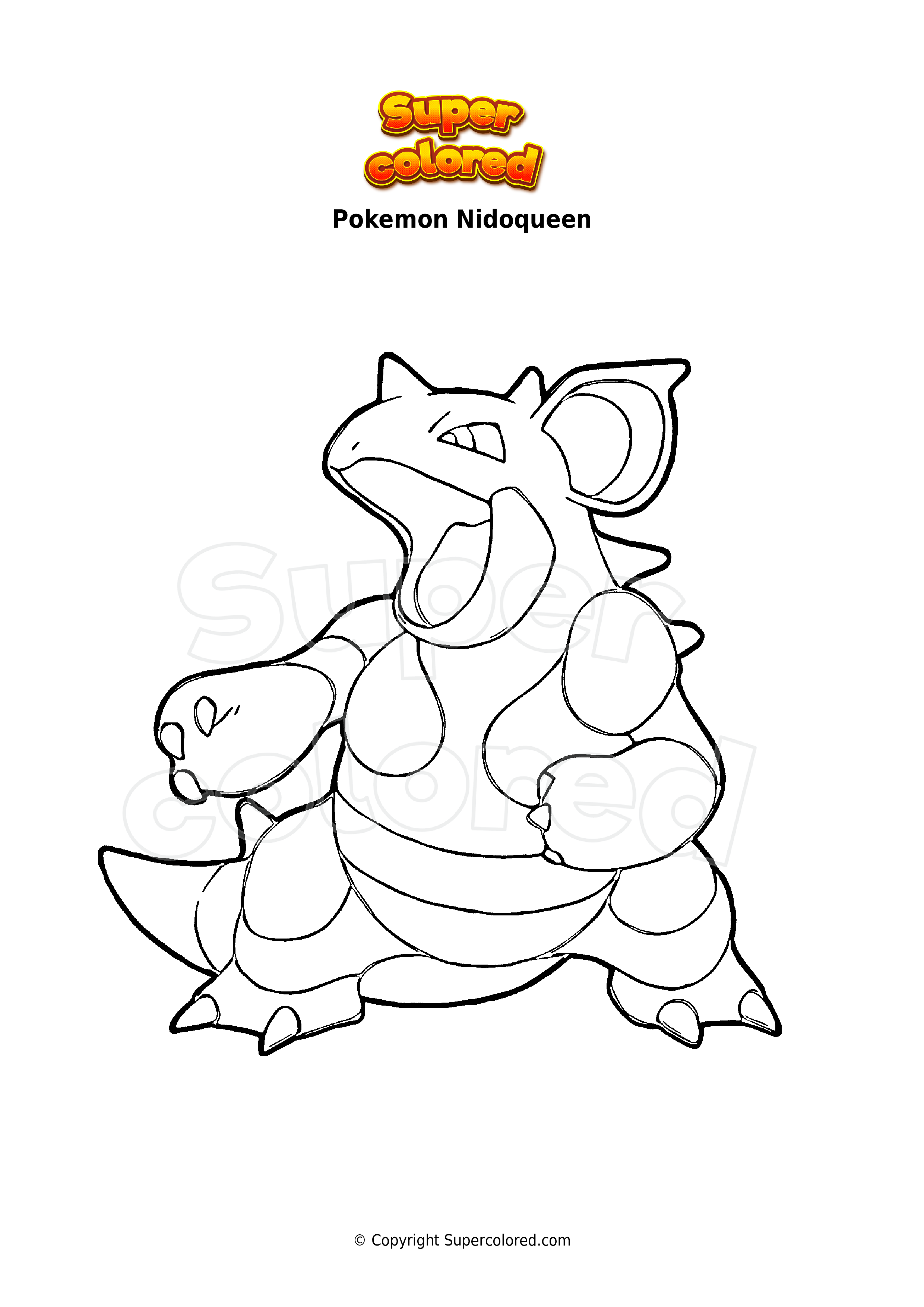 Cubone Coloring Page 69