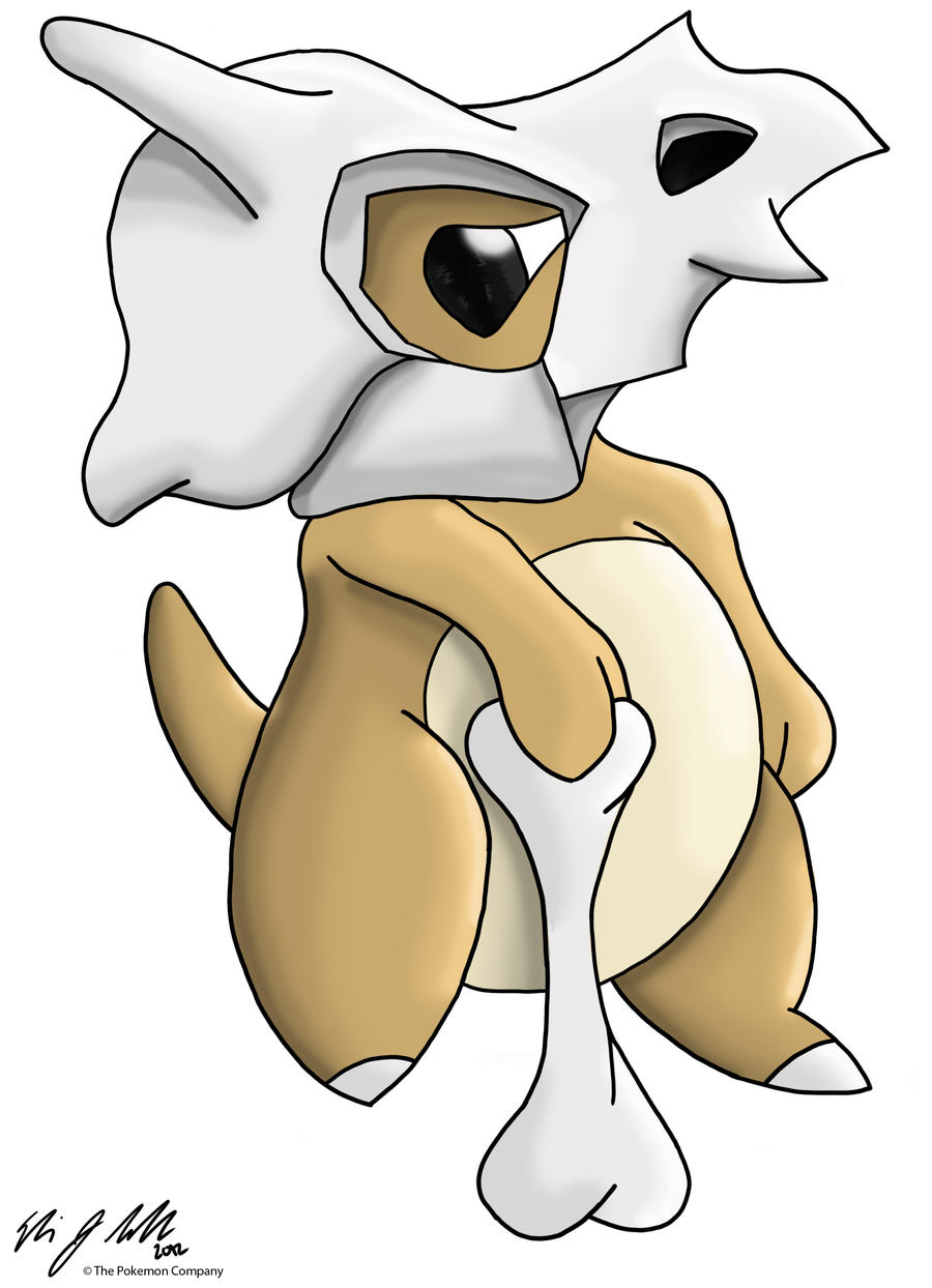 Cubone Coloring Page 78