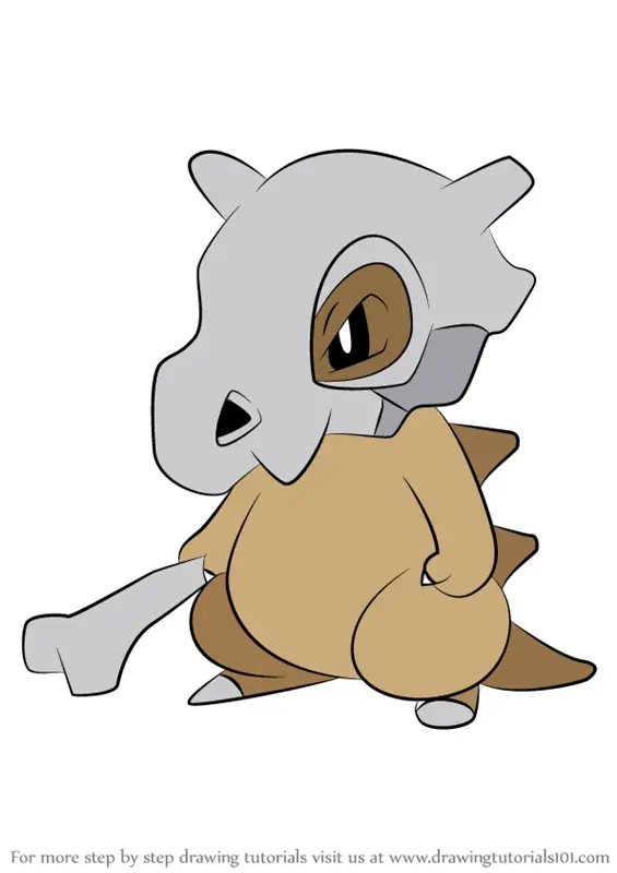 Cubone Coloring Page 87