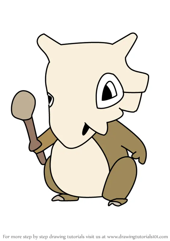 Cubone Coloring Page 96